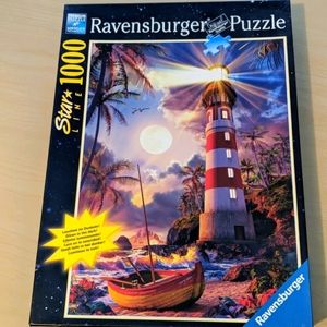 1000 piece glow-in-the-dark puzzle